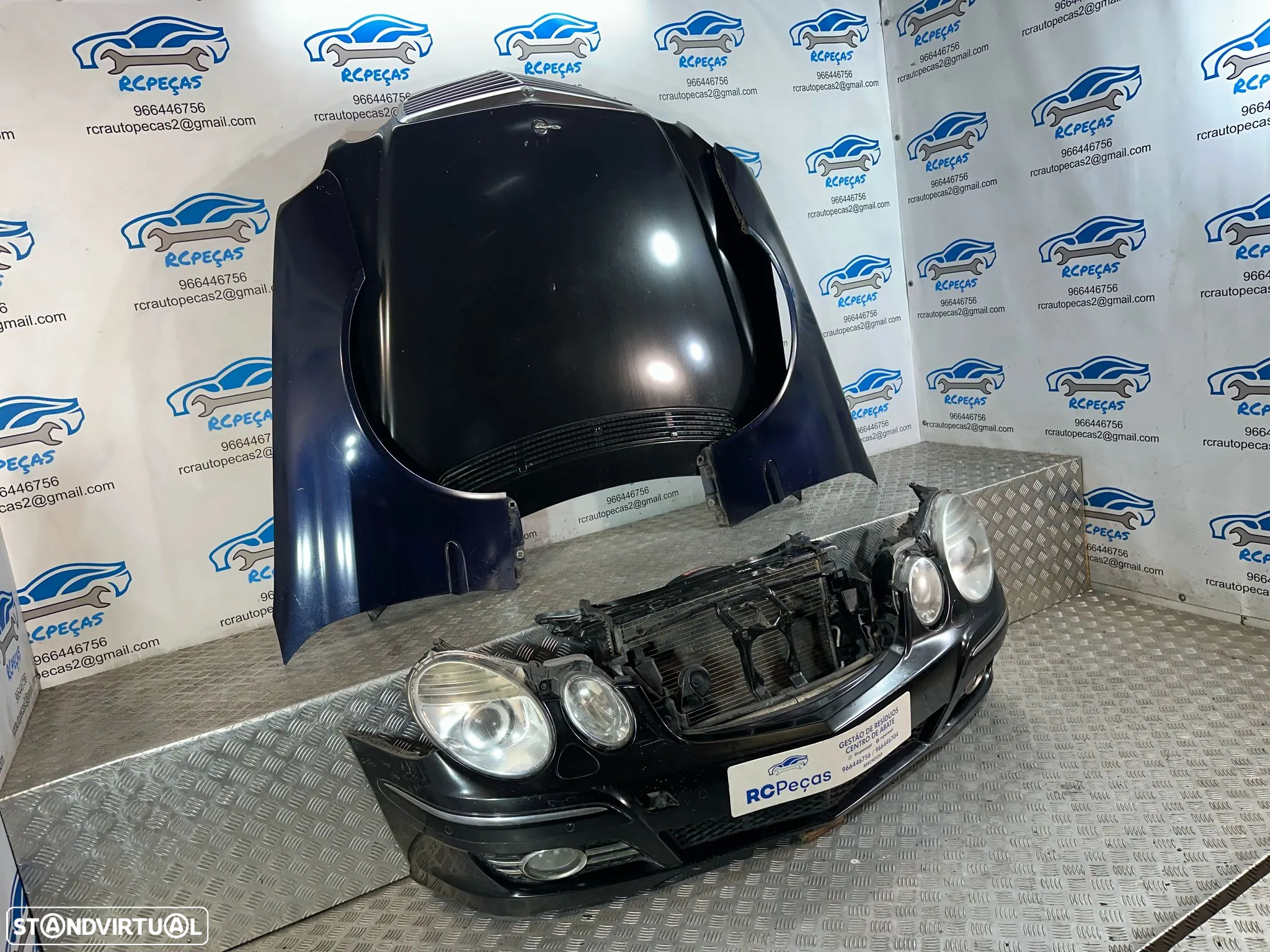 .Frente Completa Original Mercedes Benz W211 Xenon Facelift 2.1 CDi 220 CDI OM646 646811 Diesel 2006 - 2009 - 3