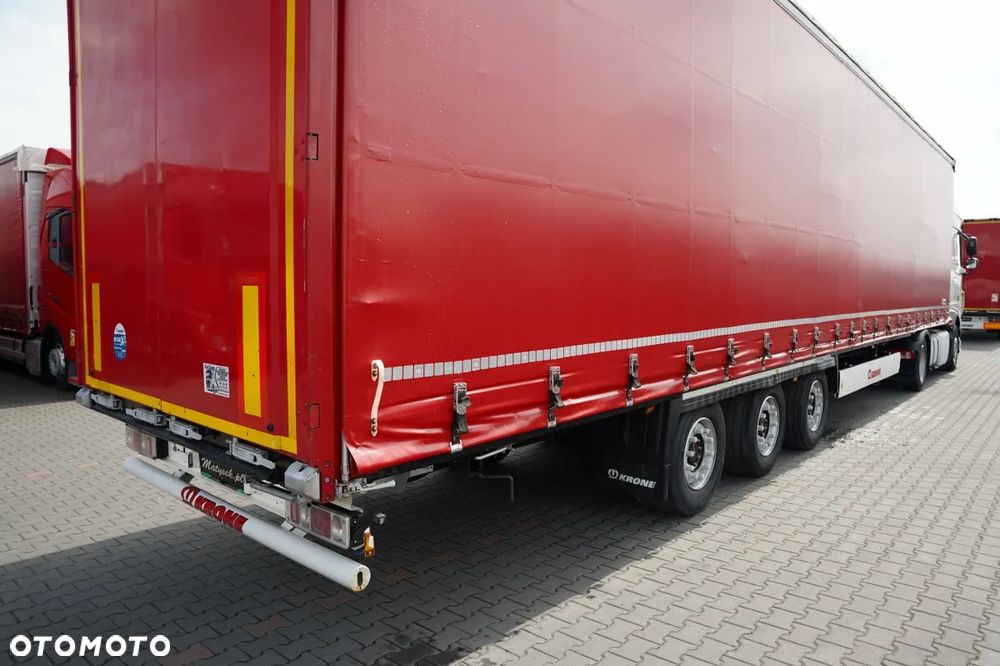 DAF XF 460 / ZESTAW / LOWDECK / SSC / + KRONE / FIRANKA / MEGA / OŚ PODNOSZONA / DACH PODNOSZONY / SAF - 18