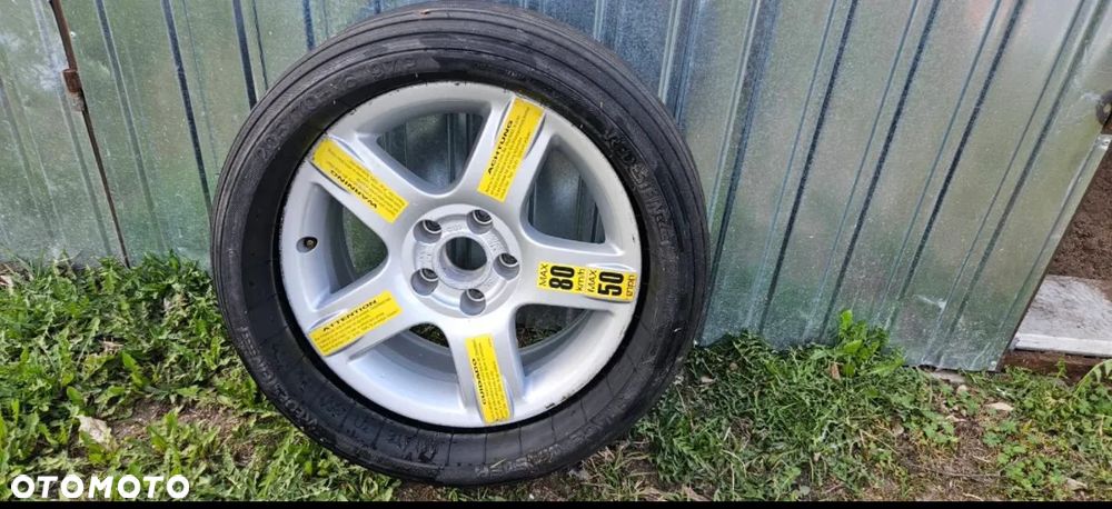 KOŁO DOJAZDOWE AUDI A6 C5 ALLROAD 16 5X112 ET16 4Z7601025B - 1