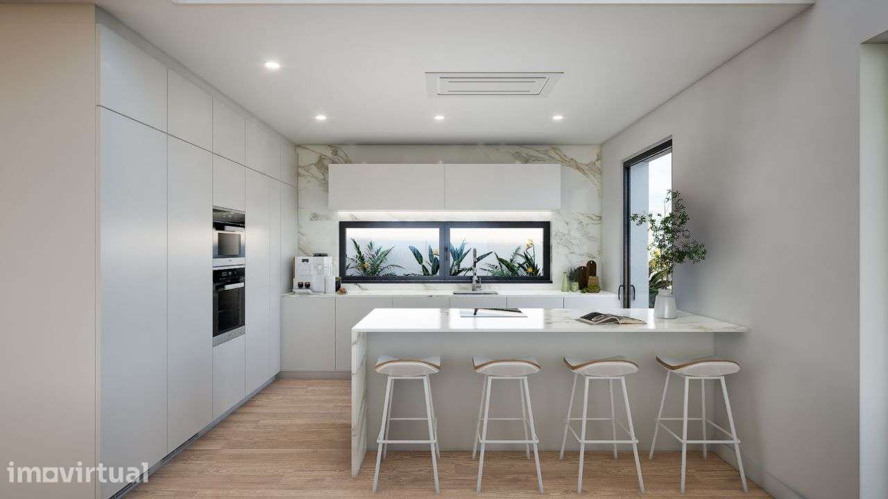 Venda moradia T4 (5 assoalhas), arquitetura contemporânea, Aroeira - Grande imagem: 4/17