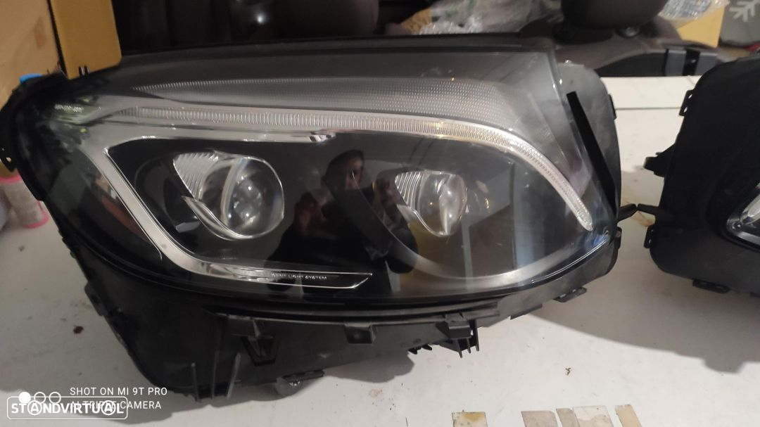 faróis COMPLETOS full Led ILS Mercedes w253 GLC - 2