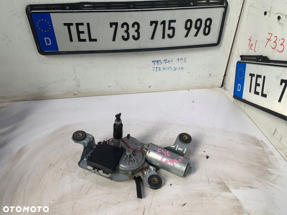 SILNICZEK WYCIERACZKI TYLNEJ SZYBY BMW E46 COMPACT - 2