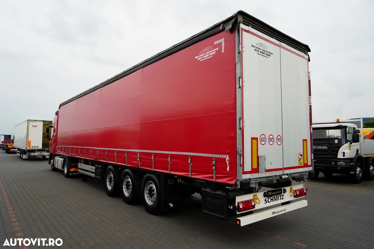 Volvo FH 500 / I-SAVE / XXL / I-PARK COOL / MODEL NOU / ANVELOPE 100% / + CORTINĂ STANDARD SCHMITZ / PUNTE RABATABILĂ / ACOPERIȘ RABATABIL / 2022 / DUPĂ CONTRACTUL DE SERVICE GOLD - 2