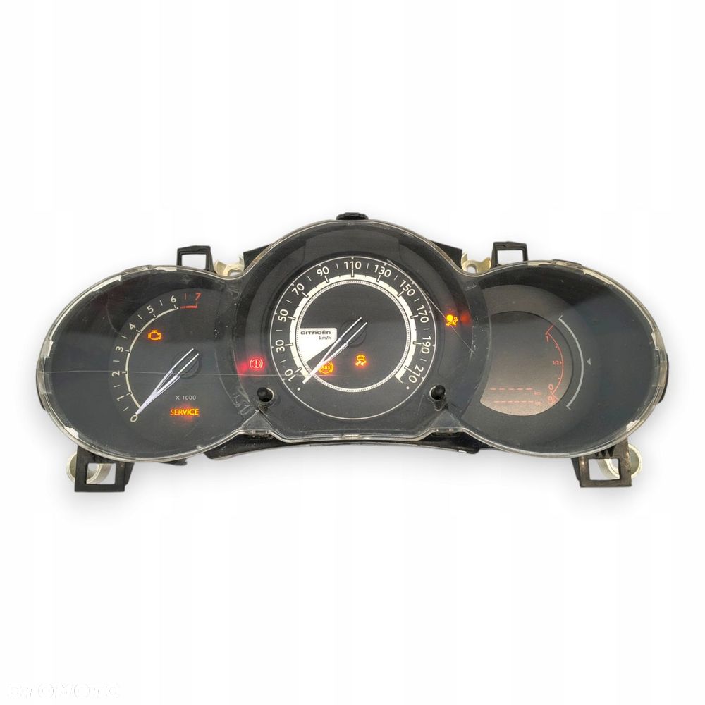 LICZNIK ZEGARY 98041179XT XT Citroen C3 II 1.2 VTI Benzyna europa - 3