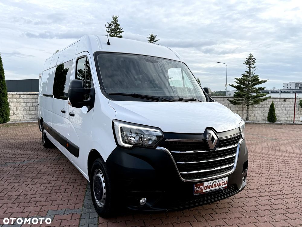 Renault MASTER L3 H2 BRYGADÓWKA 7 OSÓB Salon Polska serwis Tempomat  Hak  CARPOL - 3