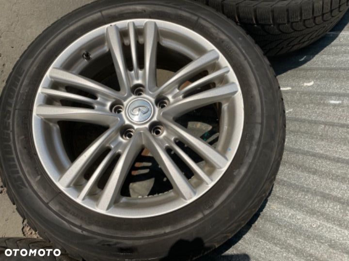 INFINITI G25 g37 M37 M30 koła zimowe felgi czujniki  5,5mm 225/45/17 bridgestone - 3