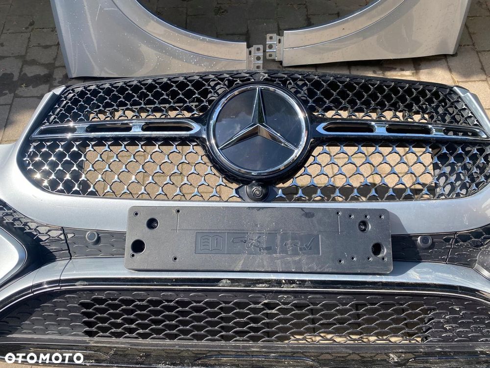 zderzak maska lampa pas przedni mercedes gle 167 suv lift multibeam - 1