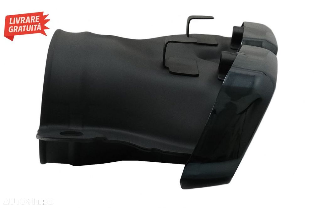 Difuzor Bara Spate cu Ornamente Evacuare Mercedes C-Class W205 S205 (2014-up) C63 - livrare gratuita - 11