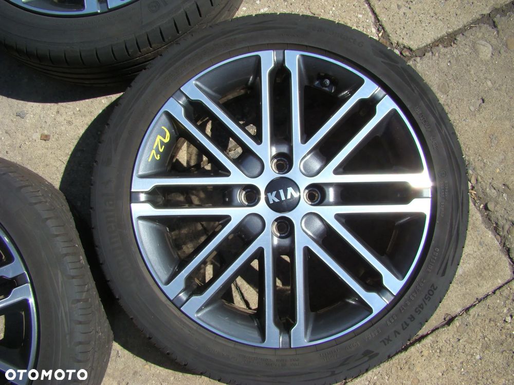 a22 4x100 Kia Rio Stonic 6,5Jx17 opony lato 205/45 R17 - 3