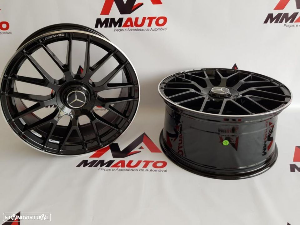 Jantes Mercedes C63S Black 19 - 4