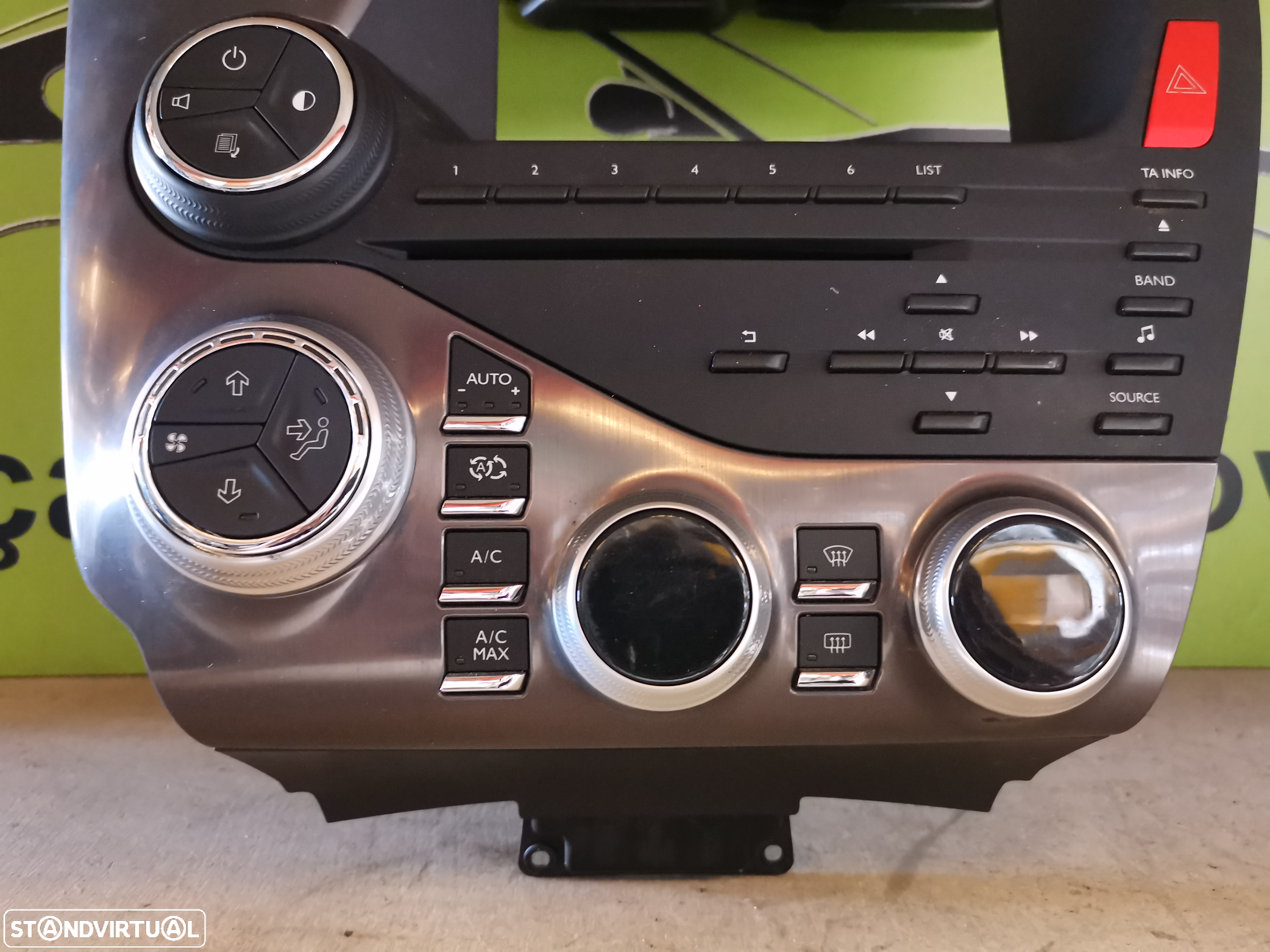CITROEN DS5 COMANDO SOFAGEM / RÁDIO MULTIFUNÇÕES - Z272 - 2