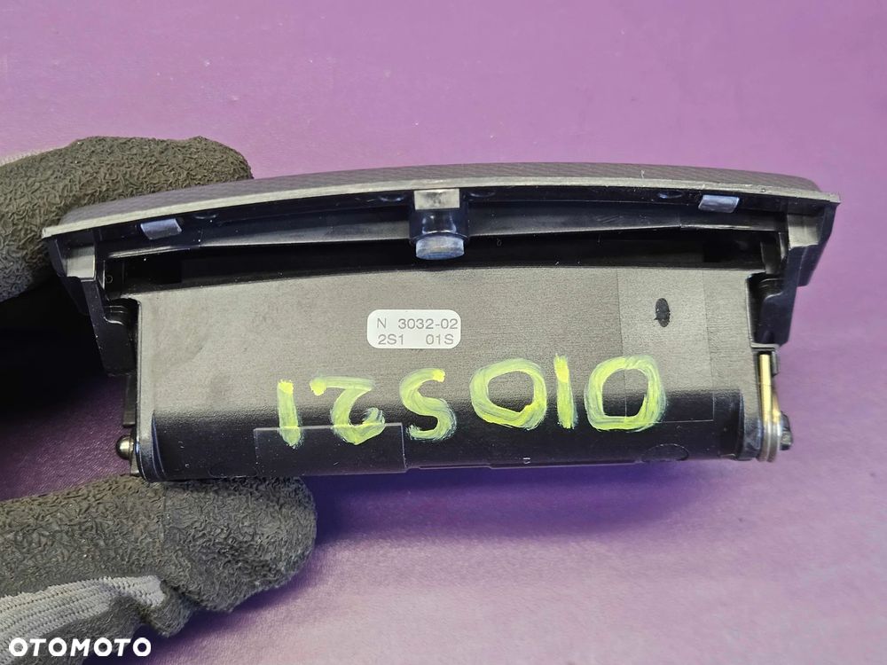 Popielniczka Tył Tylna 8E0857961 M 8E0858433 Klapka Wkład Srebrna Rybia Łuska Carbon Audi A4 B6 B7 - 20