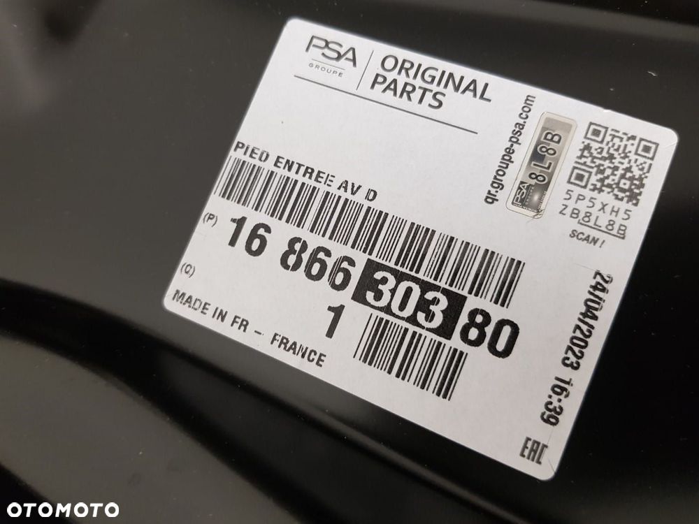 FABRYCZNIE NOWY PRAWY PRZEDNI PRAWA PRZÓD ORYGINALNY PRÓG SŁUPEK OPEL MOKKA B 2 II 20-25 - 6