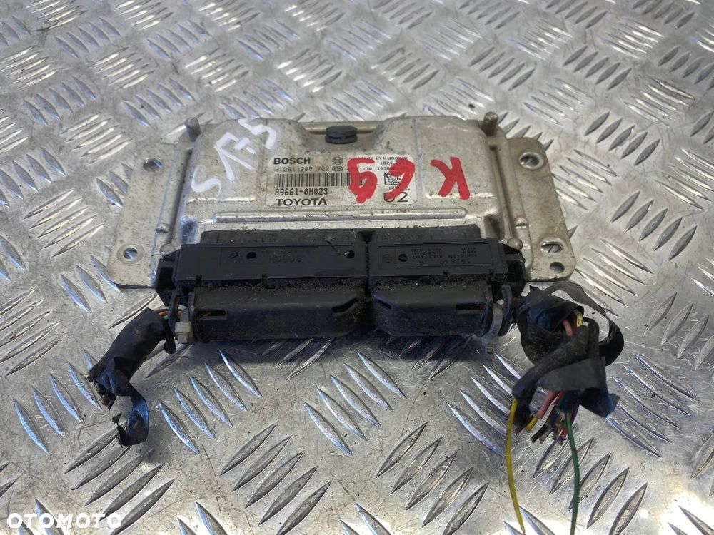 KOMPUTER STEROWNIK SILNIKA TOYOTA AYGO PEUGEOT 107 1.0 89661-0H023 - 1
