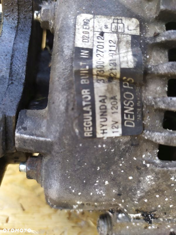 ALTERNATOR POMPA VCCU HYUNDAI KIA 2.0D 3730027012 - 2