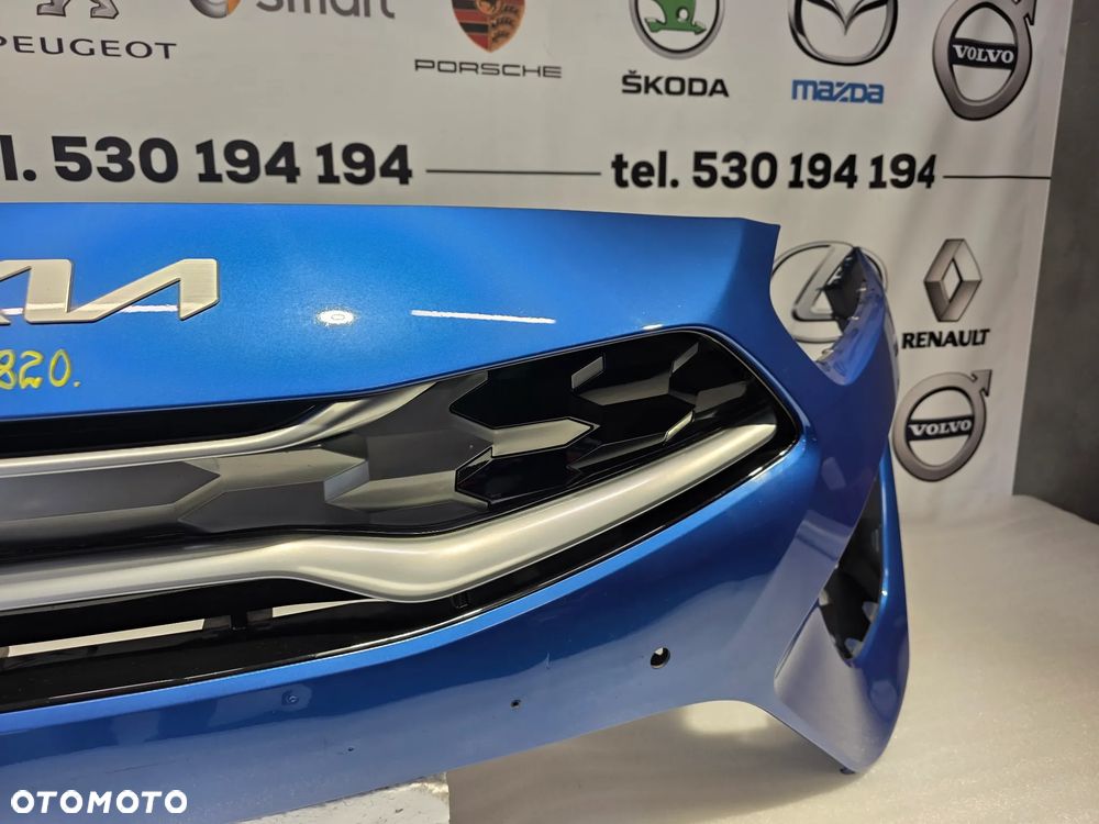 KIA CEED III LIFT GT / GT-LINE 21- ŁADNY ZDERZAK PRZEDNI PRZÓD NA 4xPDC , KOLOR NIEBIESKI METALIK , NR 86350-CR300 NR AUKCJI NZ1820 - 16