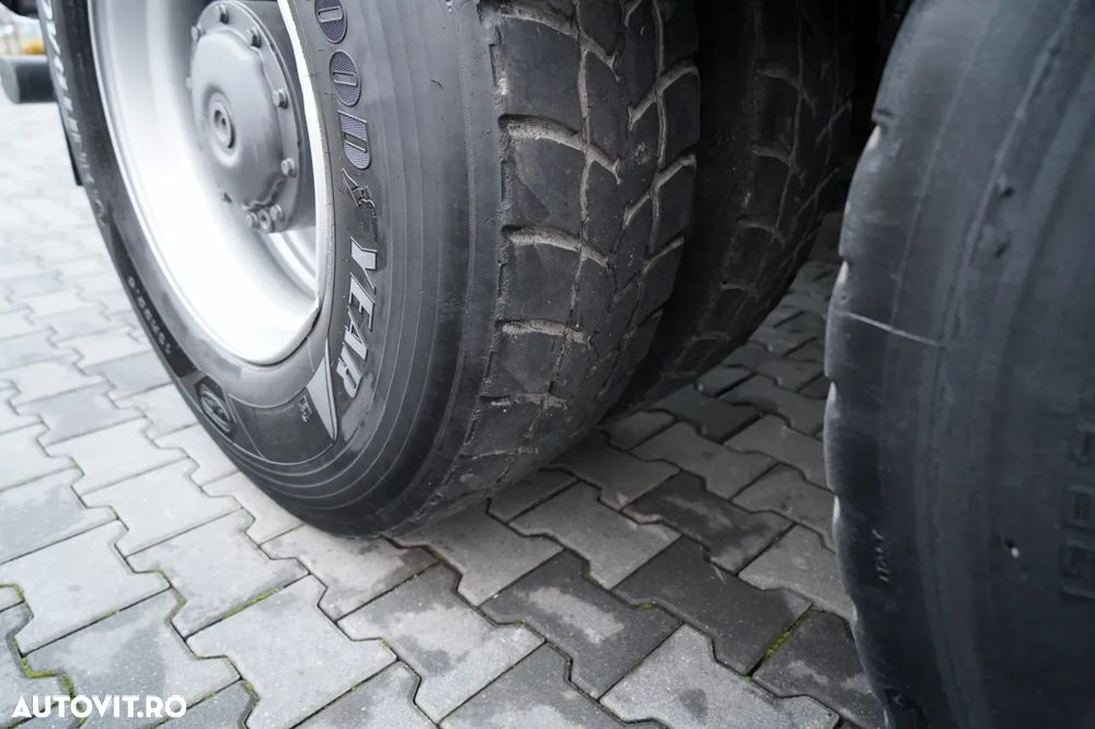 Mercedes-Benz ACTROS 4141 / 8x4 / CAROSERIE INTERSCHIMBABILĂ BDF / BASCULĂ BĂTĂȚI / BANCĂ HIDRODOXICĂ / CLAPETĂ HIDRODOXICĂ / EPS + AMBREIAJ - 28