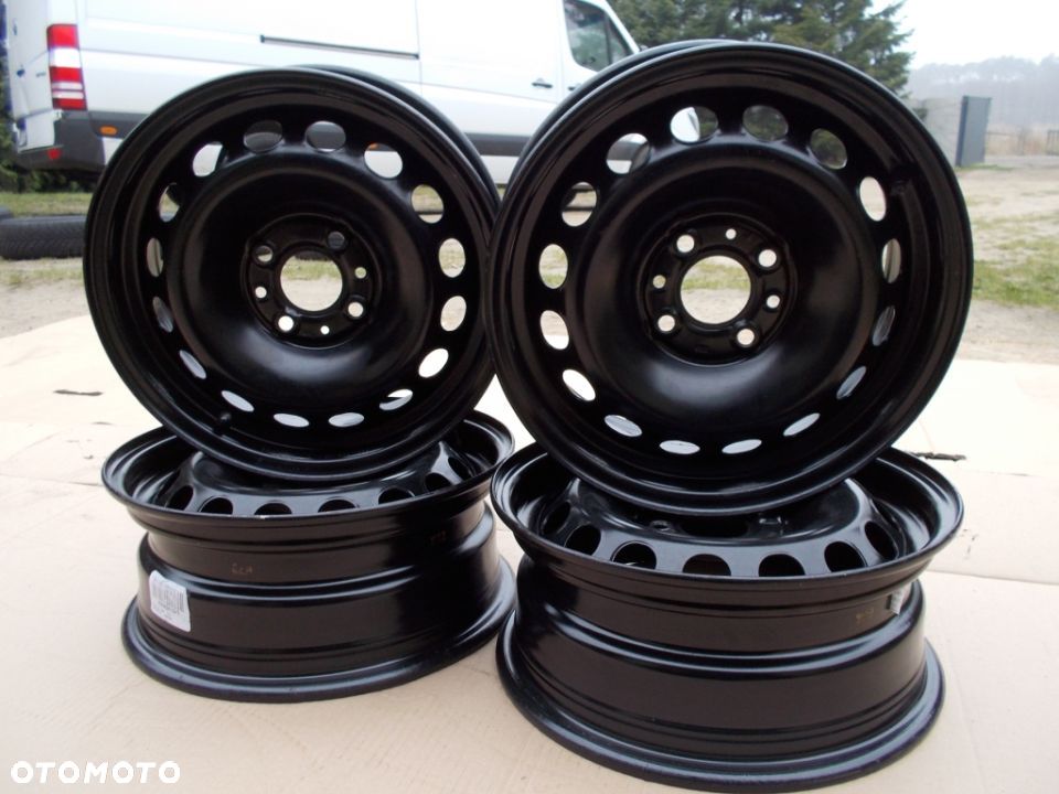 4x Felgi 14 Fiat Panda Punto 500 Doblo CINQUECENTO - 1