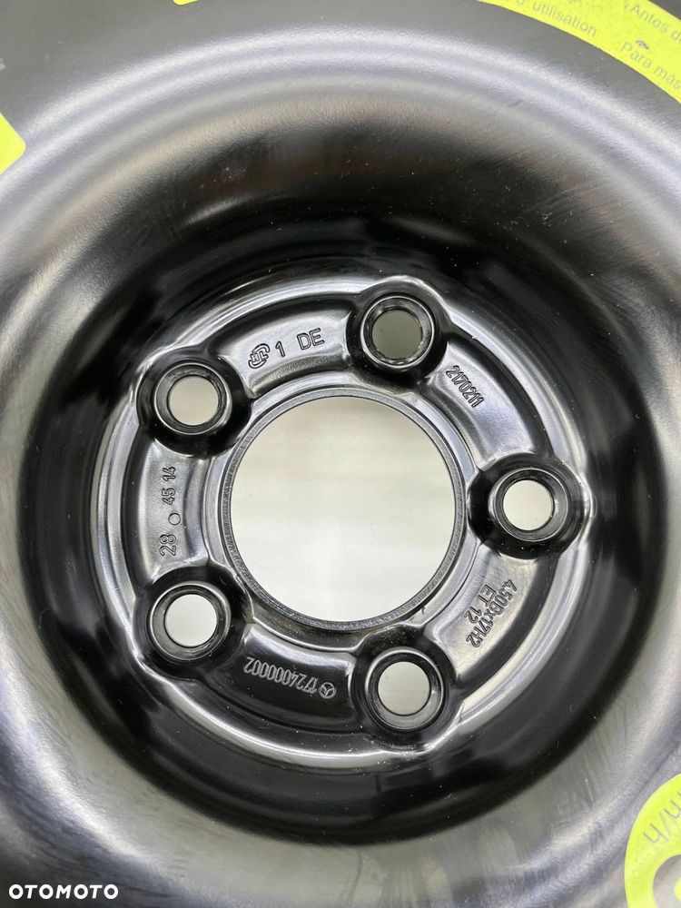 MERCEDES SLK R172 KOŁO DOJAZDOWE R17 ET12 - 7