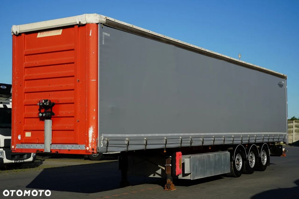 Fruehauf FIRANKA / STANDARD / KOSZ NA PALETY /  MOCNA PODŁOGA SZYNA DESKA / SAF - 1