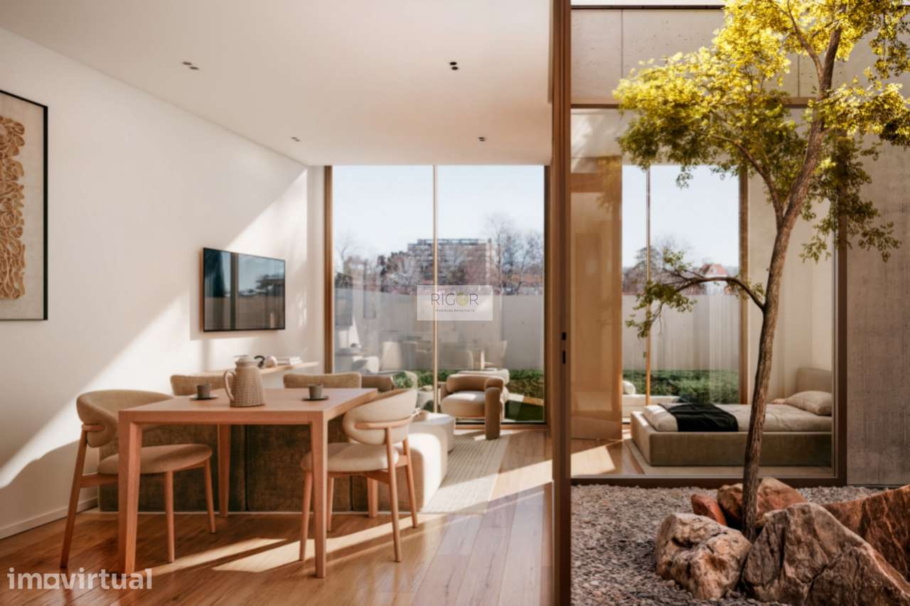 Apartamento T1+1 com terraço no centro de Matosinhos - Grande imagem: 2/10