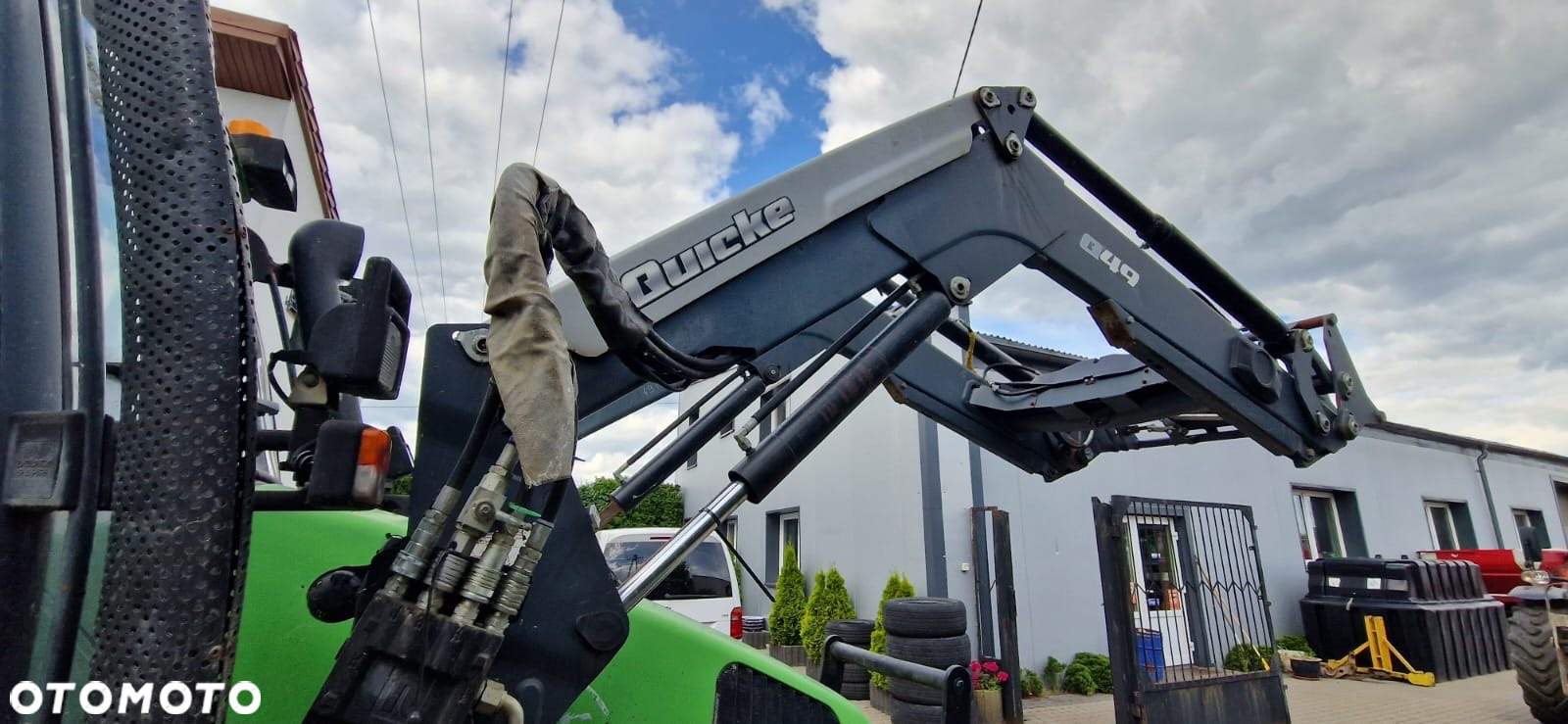 Quicke Q49 Ładowacz czołowy Tur DEUTZ-FAHR AGROTRON Kompletny - 4