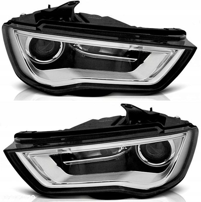 Reflektor Lampa kpl Day line light LED Tube Neon Tuning Audi a3 8v 2012-16 - 2