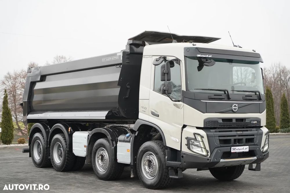 Volvo FMX 460 / 8x4 / BASCULATOR SPATE / MEILLER KIPPER / EURO 6 / - 11