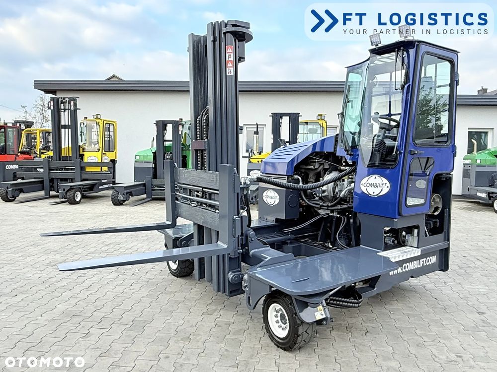 Combilift WÓZEK CZTEROKIERUNKOWY - WIELOKIERUNKOWY | COMBILIFT C4500S | GAS | TRIPLEX 5550MM | POZYCJONER WIDEŁ | WOLNY SKOK | NOWE OPONY | PO SERWISIE | STAN IDEALNY | Szeroka oferta wózków czterokierunkowych i bocznych, dopasowanych do różnorodnych potrzeb i zastosowań - 23