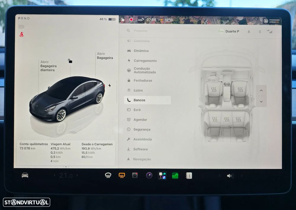 Tesla Model 3 Long Range Tração Integral - 12