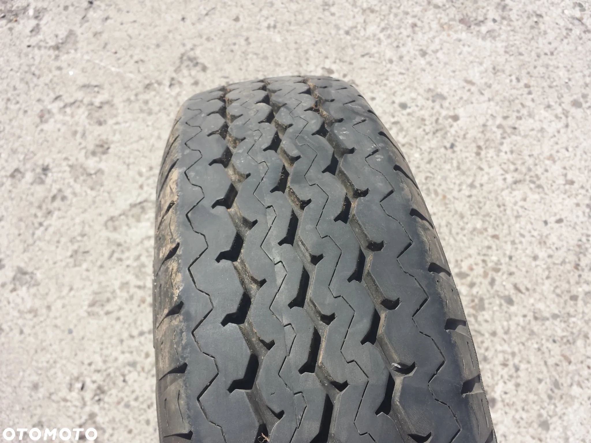 13” - WZMACNIANA opona do przyczepy - 165/80  r13 _ "C" - Letnia FEDERAL - stan BDB - GWARANCJA ! + Możliwy MONTAŻ !! jako kolo zapasowe do BUS-a - 1