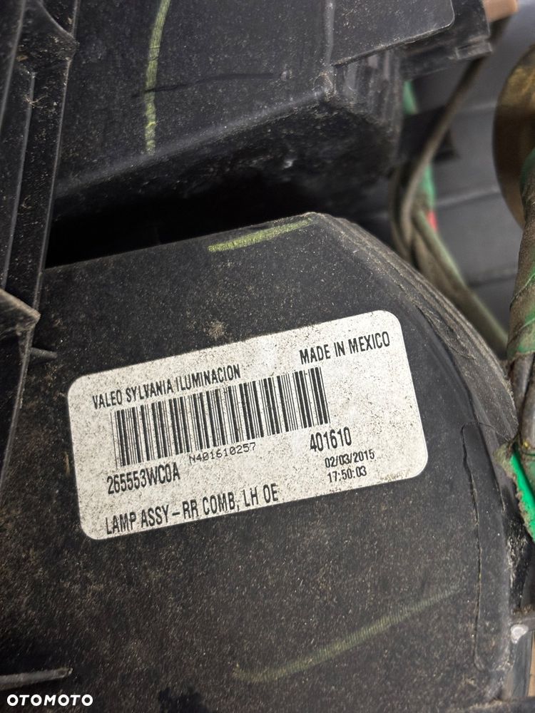 Nissan Note E12 lampa tył lewa - 5