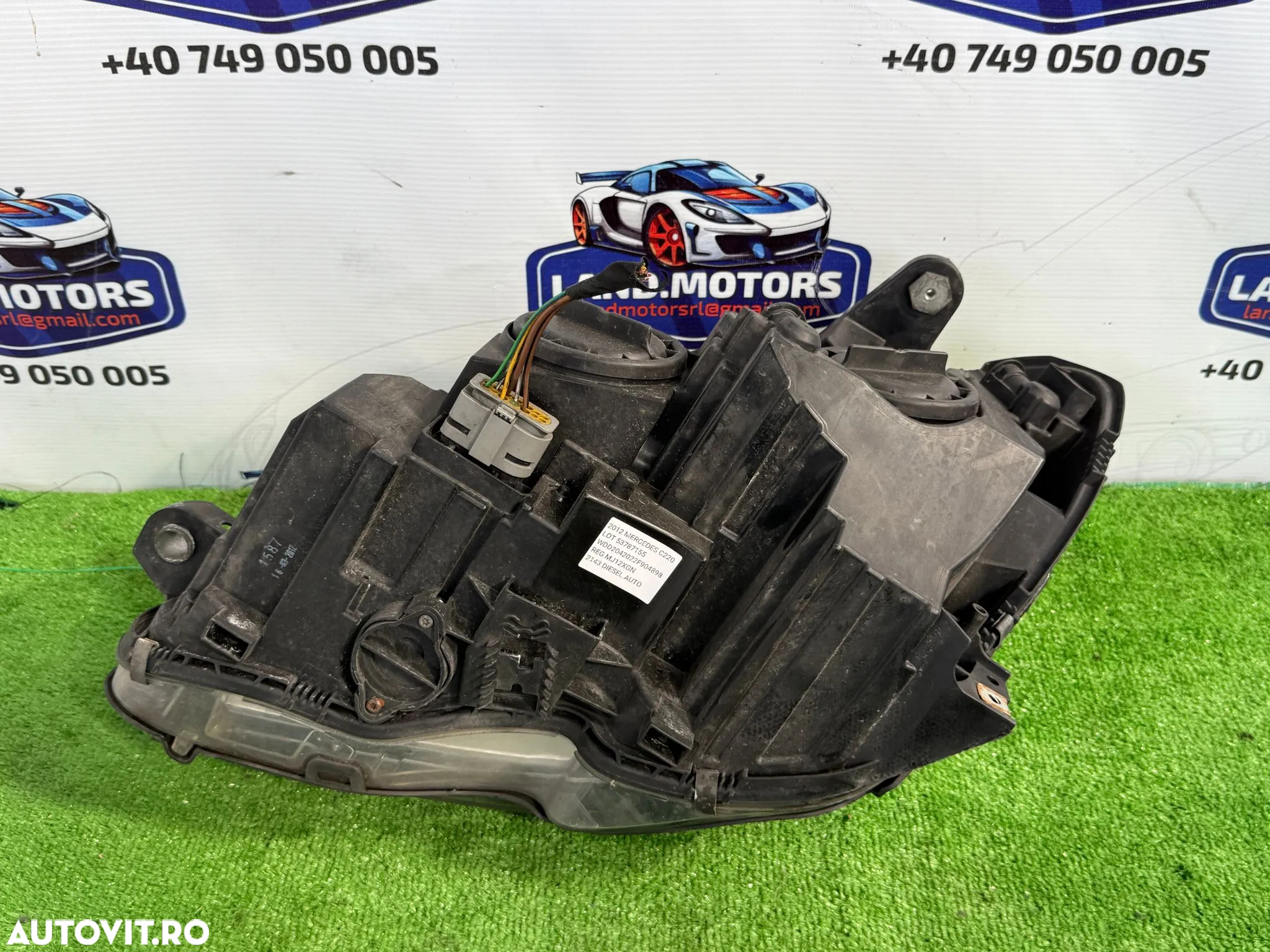 FAR UK DREAPTA MERCEDES BENZ C220 2012 CDI 2.1 DIESEL C-Class W204 COD OEM A2048209859 030127060300 2007-2015 - 4