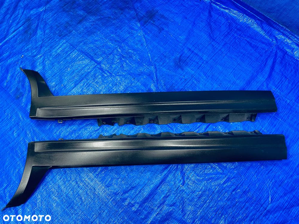 LISTWA PRÓG NAKŁADKA PROGOWA PROGU LEWA PRAWA BMW X3 E83 ; CZARNE ; 3330865 3330866 ORYGINAŁ - 5