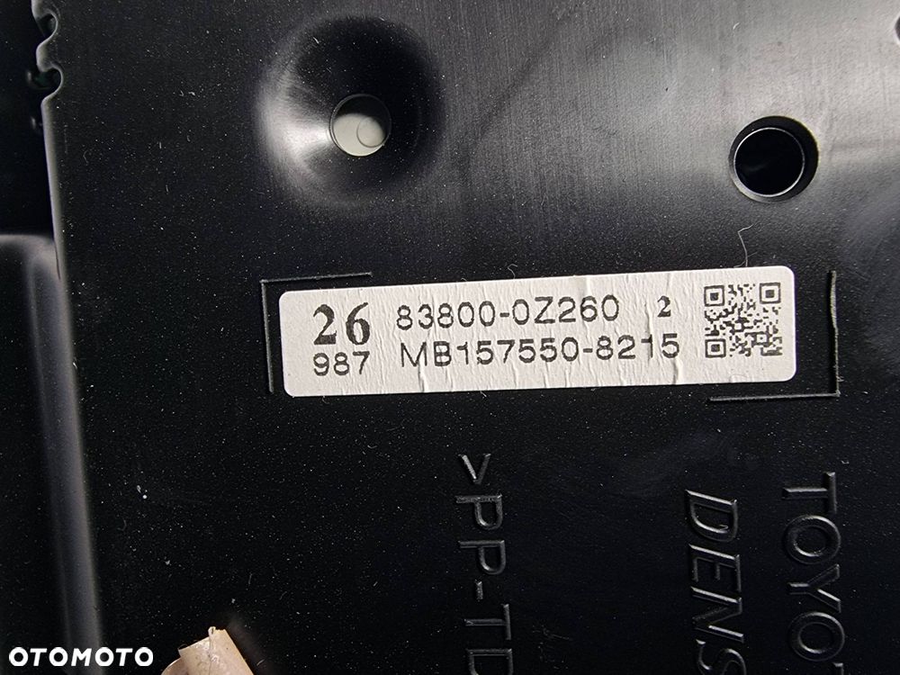 LICZNIK ZEGAR TOYOTA AURIS II 83800-0Z260 - 4