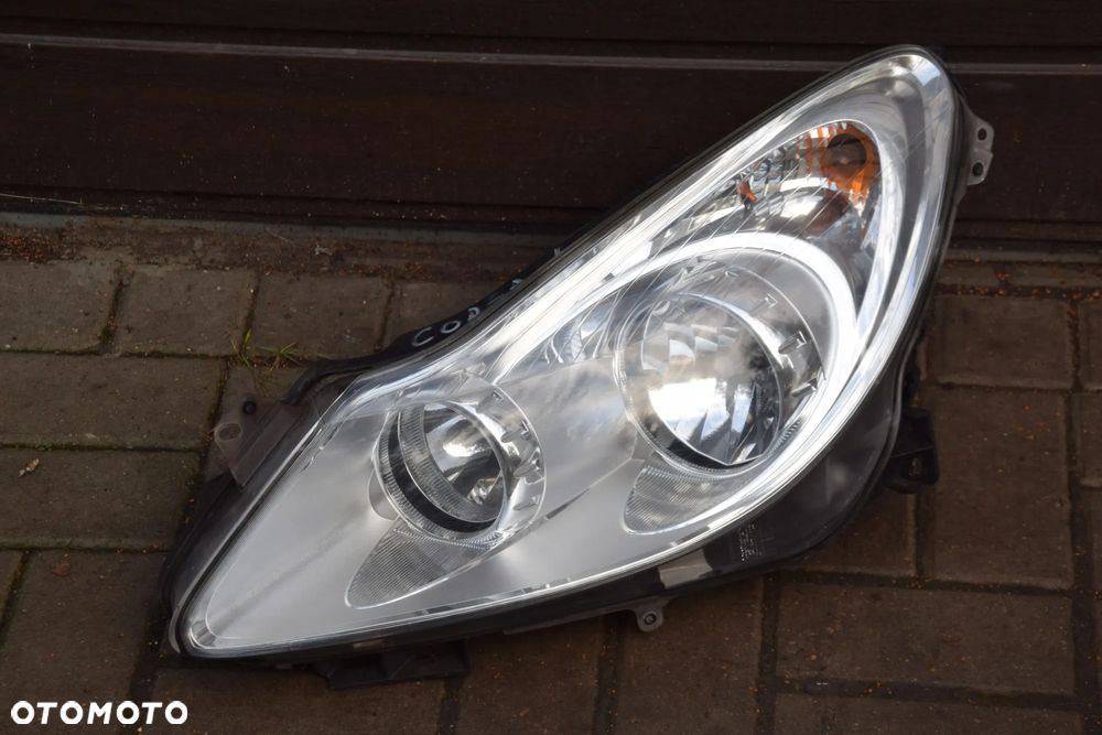 Opel Corsa D Lampa przednia lewa lewy przód Valeo EUROPA TOP 93189357 - 2