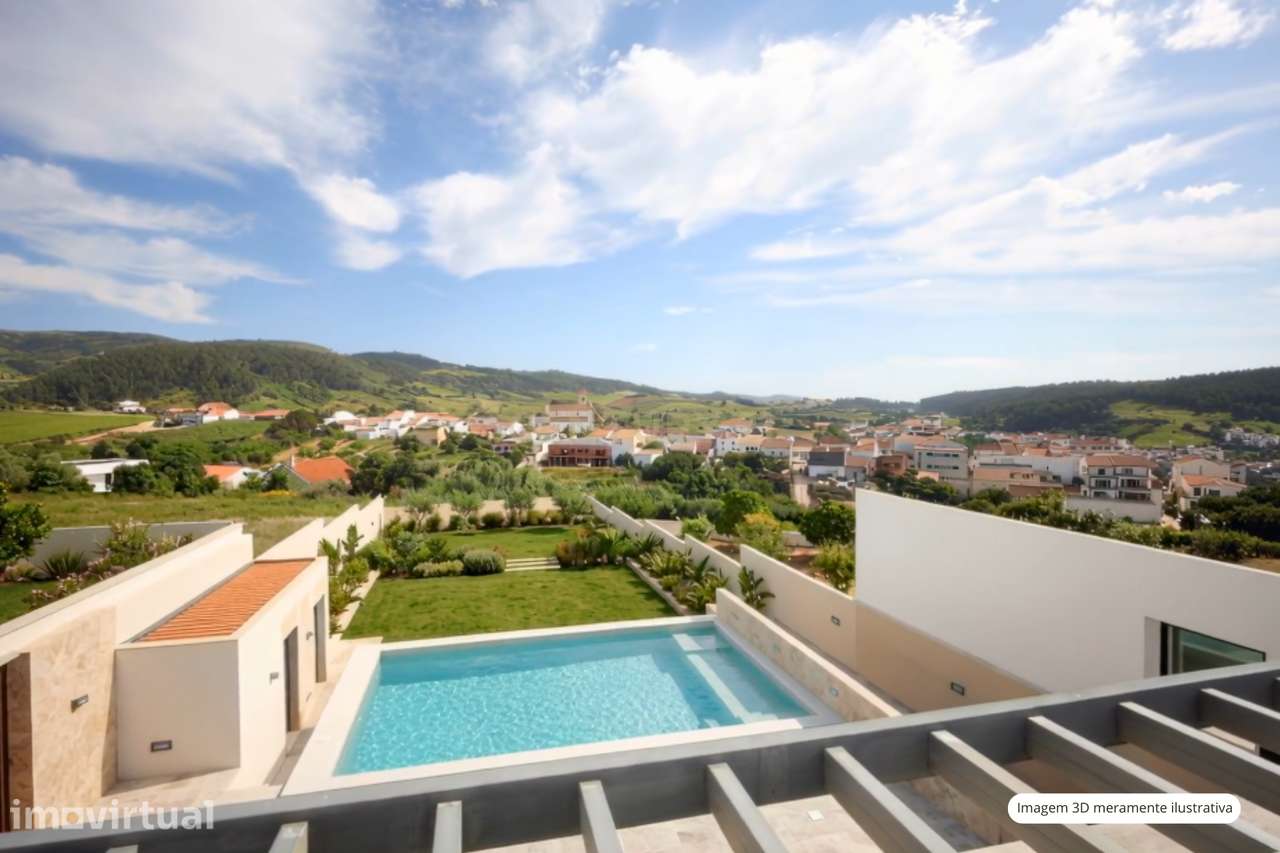 MORADIA T3 NOVA COM PISCINA E VISTA SERRA EM LOTE 800 M2  | Vilar, Cad - Grande imagem: 4/33