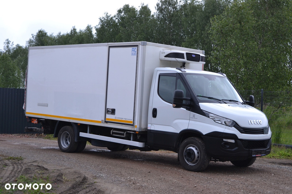 Iveco Daily 72-180 72C18 Chłodnia Mroźnia Izoterma Kontener Boczne drzwi Winda 1000 kg Carrier 65C 50C