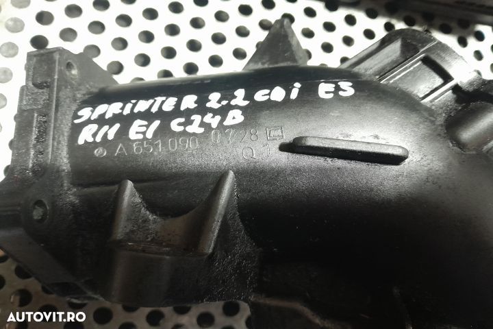 Tubulatura admisie A6510900728 A6510900728 Mercedes-Benz Sprinter 2 9 - 3