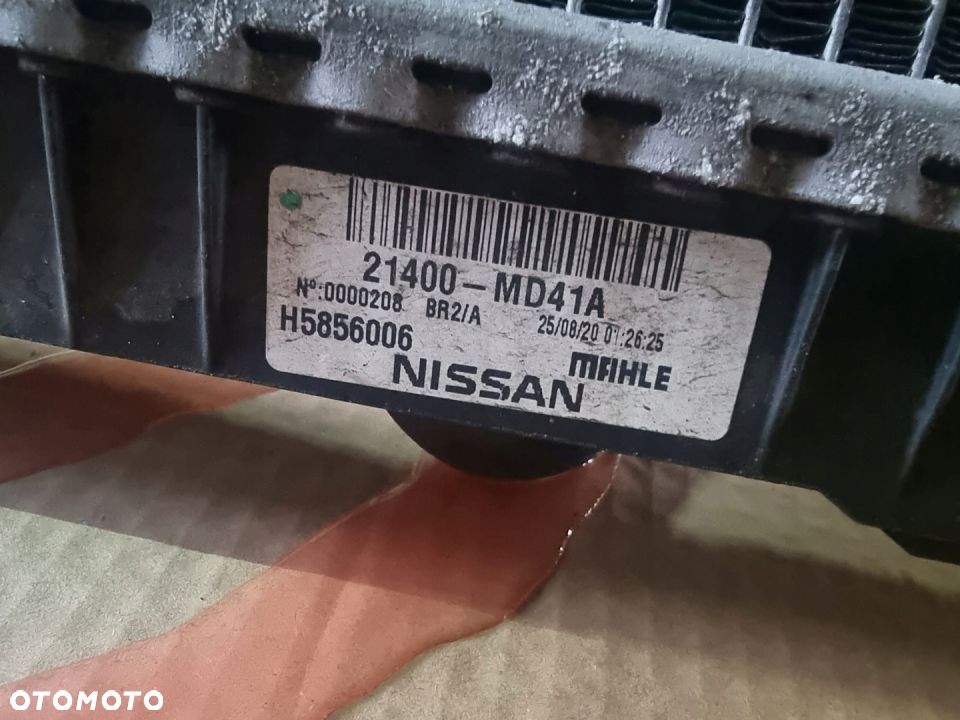 Chłodnica wody 21400-MD41A Maxity Cabstar 07-22r - 2