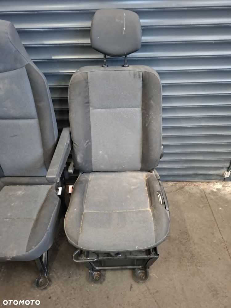 FOTEL LEWY PRAWY PRZEDNI FOTELE KIEROWCY PASAŻERA DWÓJKA RENAULT MASTER III OPEL MOVANO B - 7
