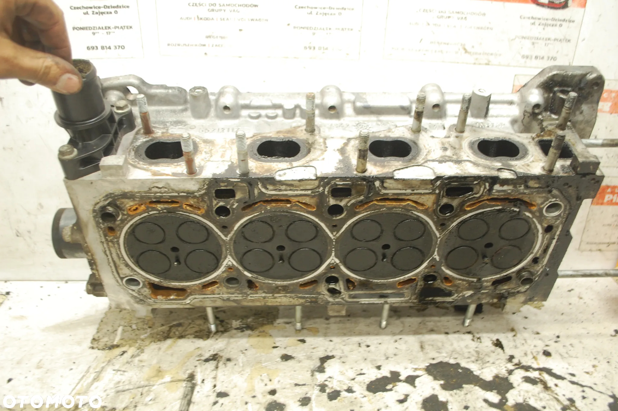 GŁOWICA SILNIKA KOMPLETNA 55212117 FIAT DOBLO 1.6 JTD ALFA ROMEO - 11