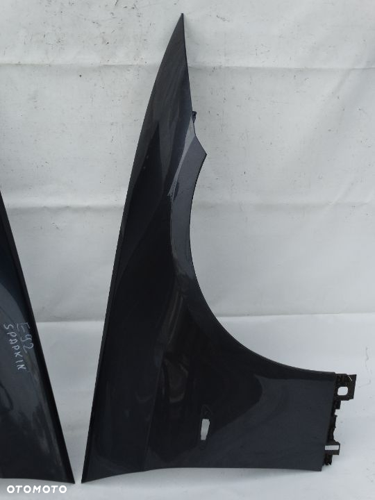 BŁOTNIK LEWY PRZÓD PRZEDNI BMW E92 E93 SPARKLING GRAPHITE F-VAT - 3