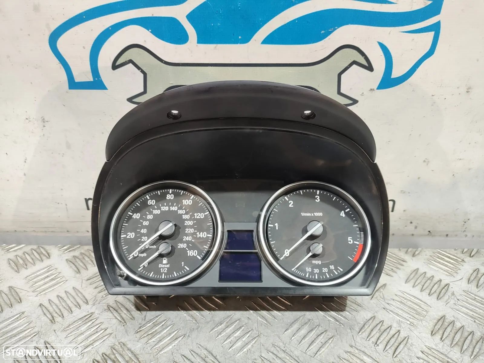 Quadrante Painel de Instrumentos BMW X1 E84 - 1