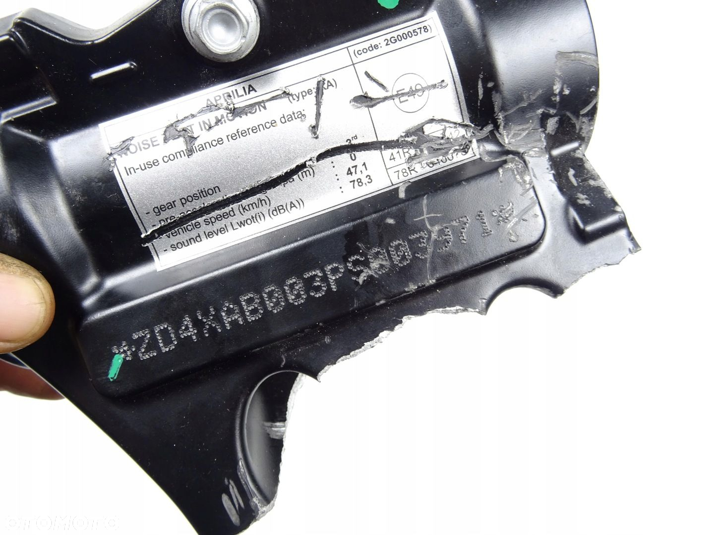 APRILIA TUONO 125 RS4 125 RAMA DOKUMENTY 23 - 5