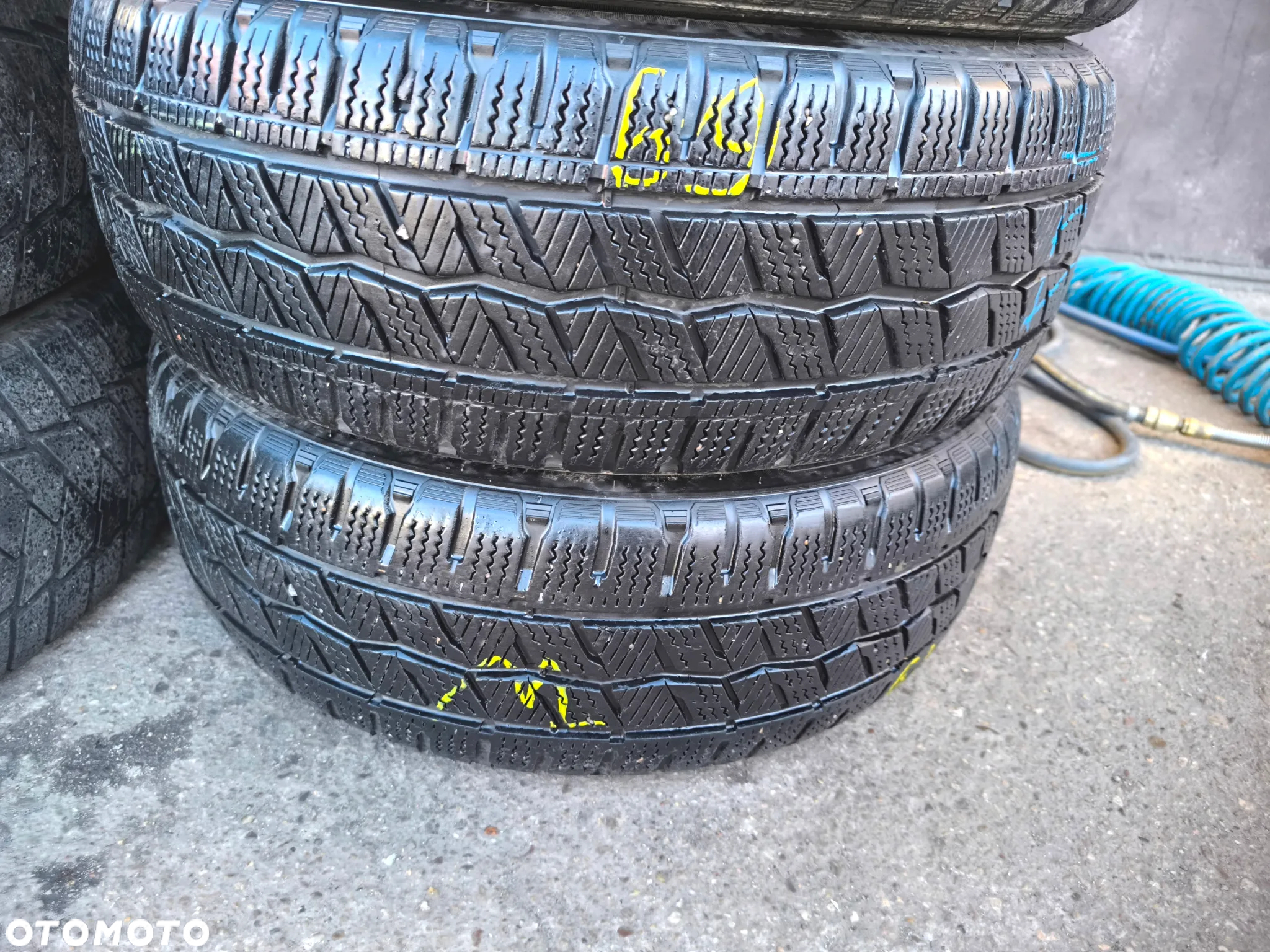195/60R16C 99/97T 16 C Opony Zimowe Zima HANKOOK WINTER I*CEPT LV 8mm Legnica ALU-RAD 20r. 195/60 - 3
