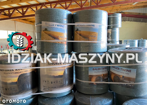 Sznurek do prasy bel BALER TWINE 1250 tex NOWY *WYSYŁKA* sznurek