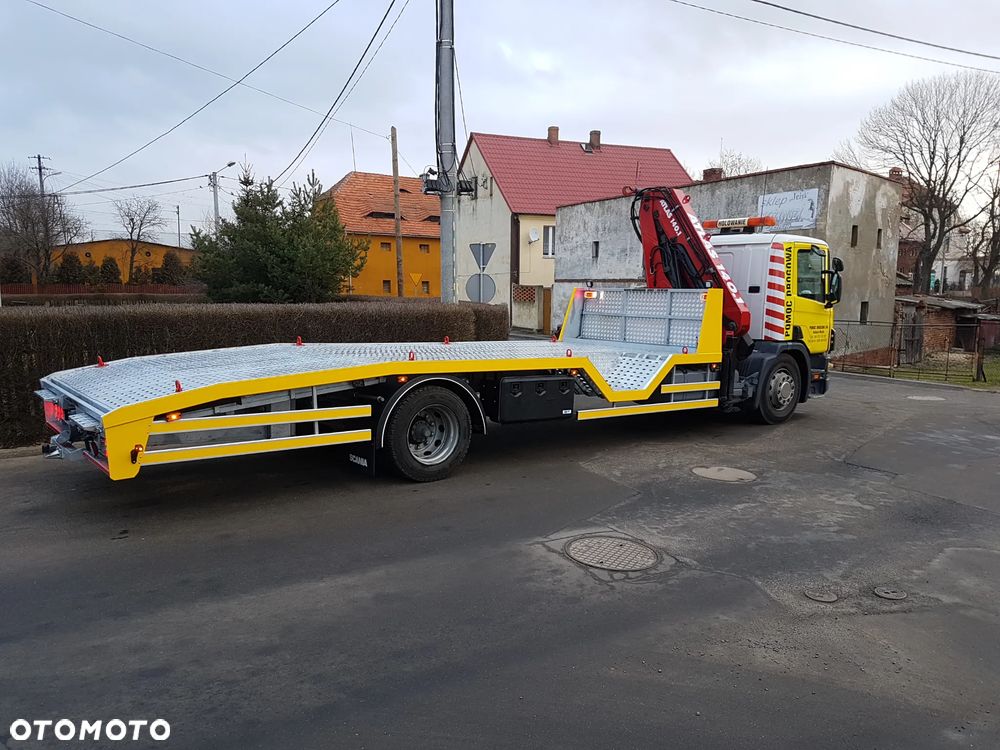 najazd ZABUDOWA daf XF CF 6x2 autolaweta - 4