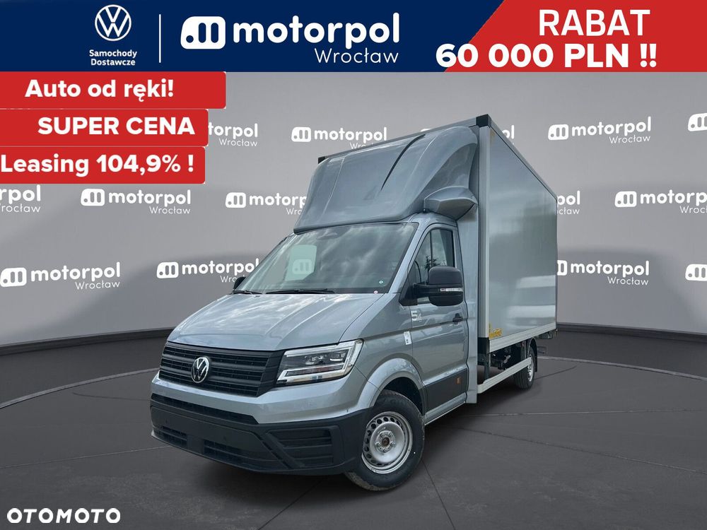 Volkswagen Crafter KONTENER+WINDA/AUTOMAT/35 Podwozie z pojedynczą kabiną 2,0 l 163 KM manual r. o.: 4490 mm - 2