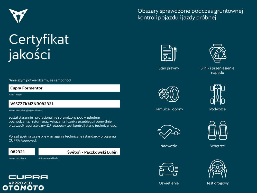 Cupra Formentor 1.5 TSI DSG - 5